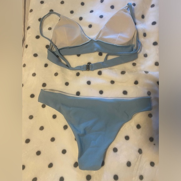 Sky blue zaful bikini size medium. - Picture 2 of 4